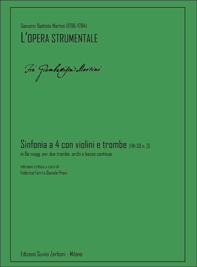 Sinfonia A Quattro Con Violini E Trombe(Hh.30 N.3)